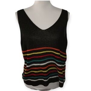 SHEIN Multicolor Knit Top